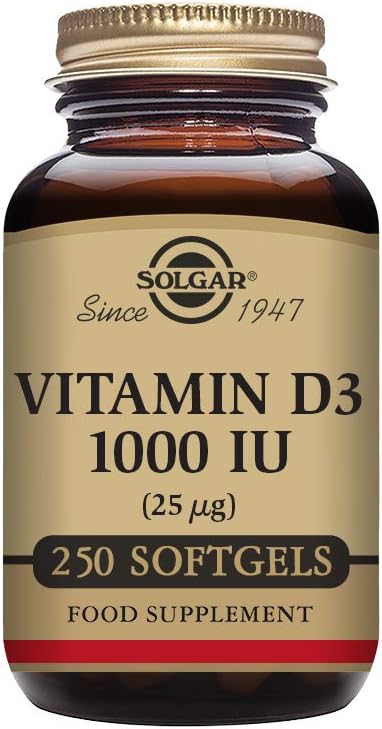 Solgar Vitamin D3 25 MCG Softgels