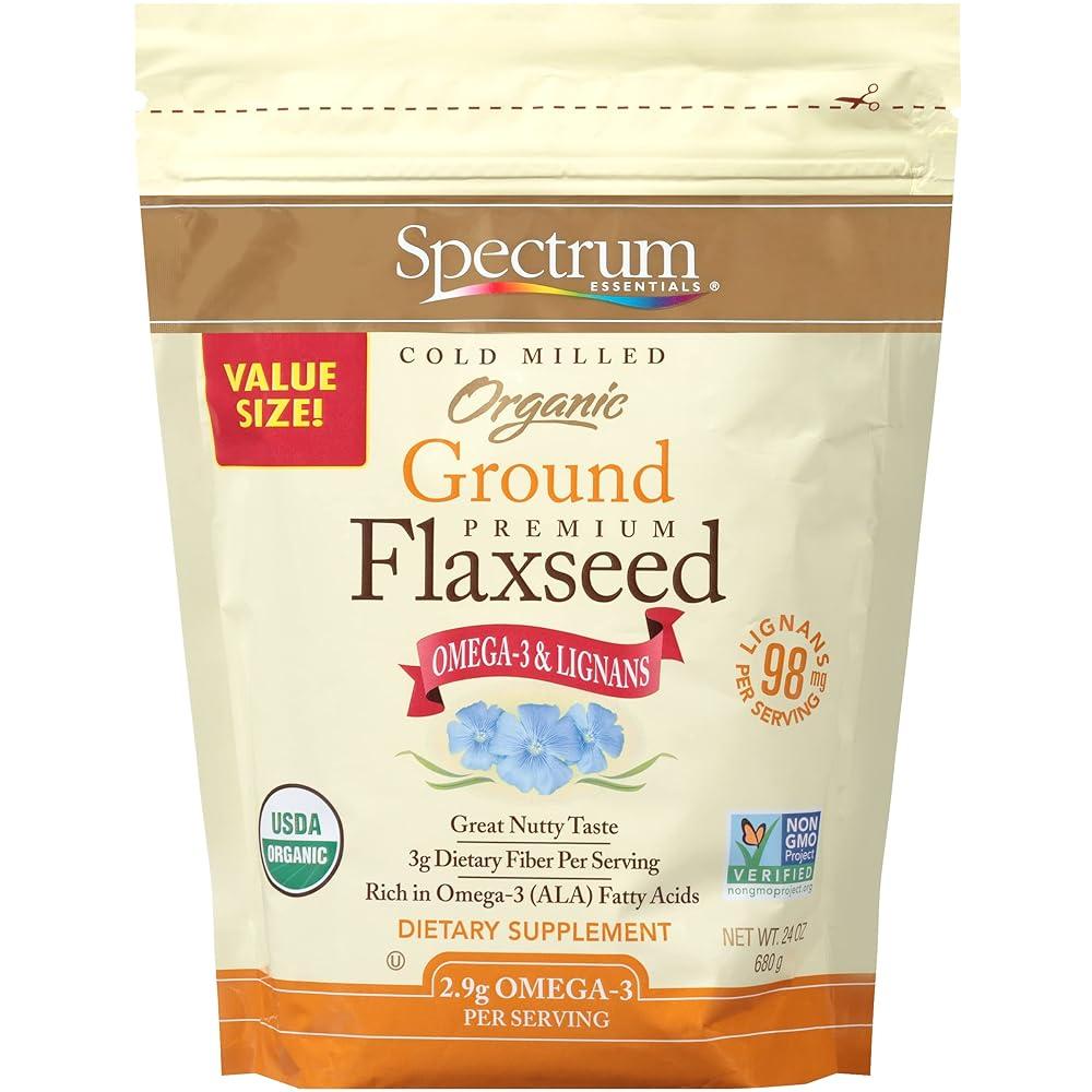 Spectrum Essentials Organic Ground Flax...