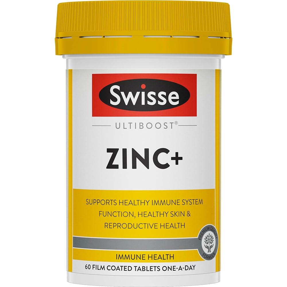Swisse Zinc+ Tablets, 60 Count