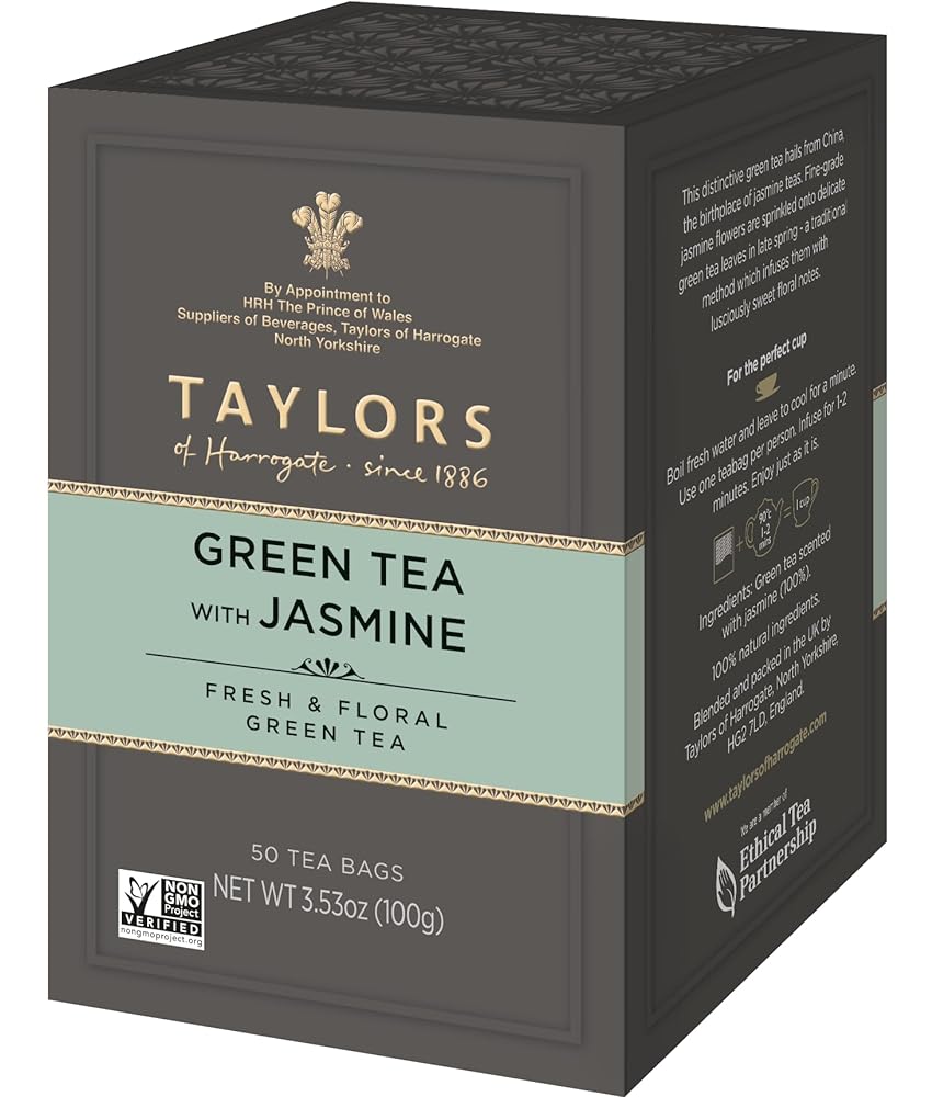 Taylors Green Tea with Jasmine, 50 Tea ...