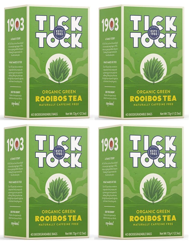 Tick Tock Organic Rooibos Tea Assortment