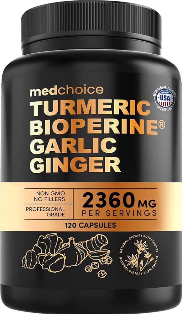 Turmeric Curcumin Supplement with Biope...