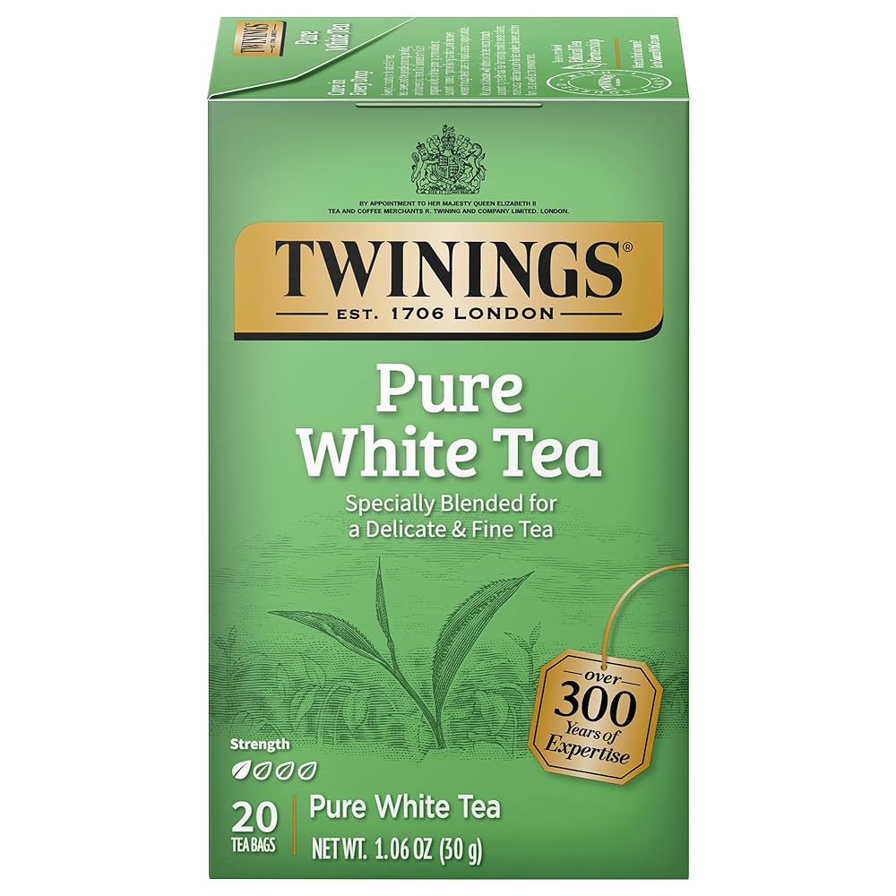 Twinings Fujian Pure White Tea, 20-Coun...