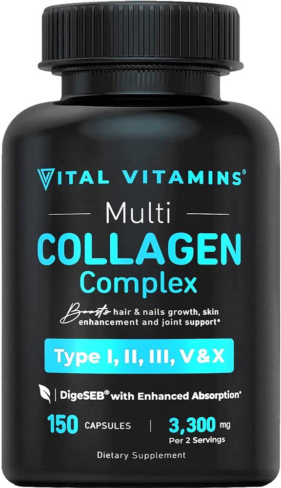Vital Vitamins Multi Collagen Complex &...
