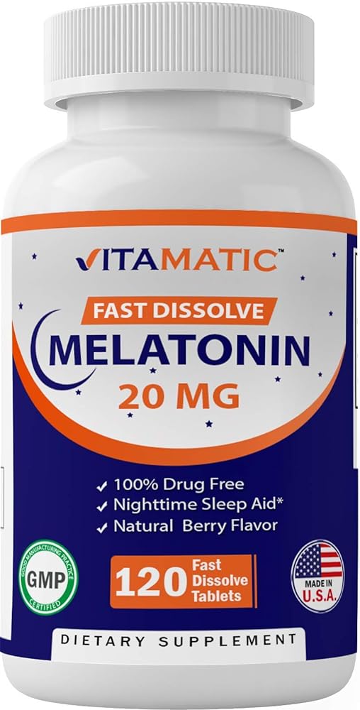 Vitamatic Melatonin Fast Dissolve Tablets