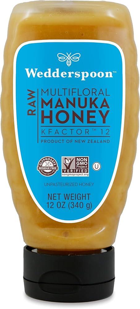 Wedderspoon Manuka Honey, KFactor 12, 1...