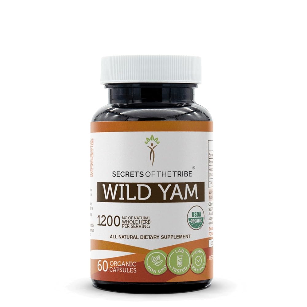 Wild Yam Capsules 1200mg by Secrets of ...