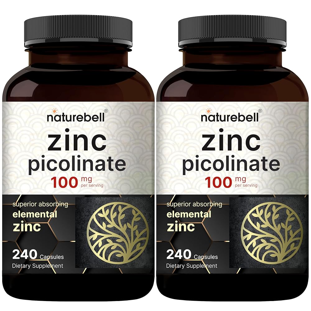 Zinc Picolinate Supplement, 120 Capsules