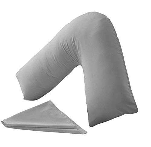 HOMES-LINEN Orthopaedic V-Shaped Pillow