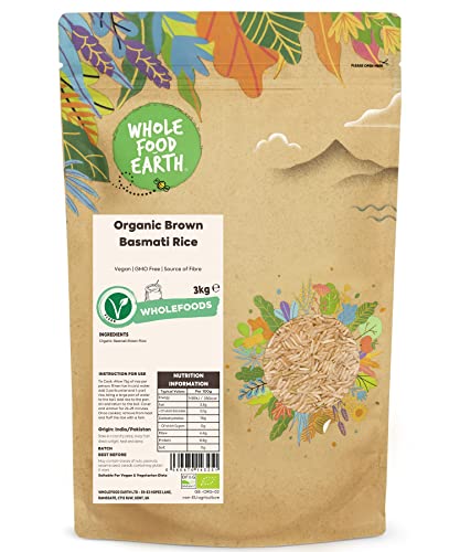 Wholefood Earth Organic Brown Basmati Rice