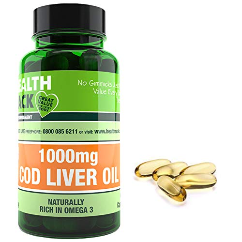 HealthRack Cod Liver Oil Capsules