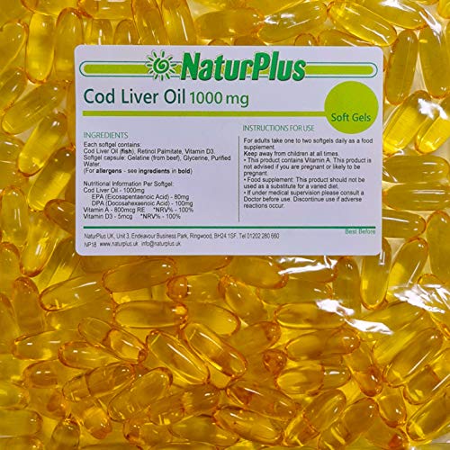 NaturPlus Cod Liver Oil Capsules