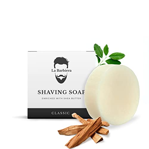 La Barbiera Solid Shaving Soap | 60g Re...