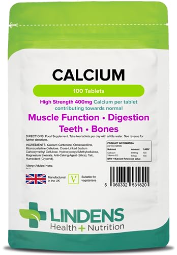 Lindens Calcium Tablets with Vitamin D3
