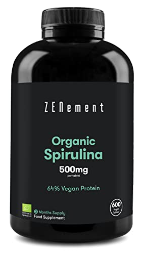 Zenement Organic Spirulina Vegan Protein