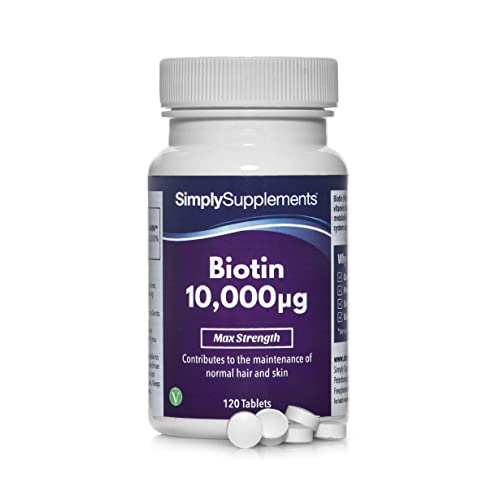 SimplySupplements Biotin Tablets For He...