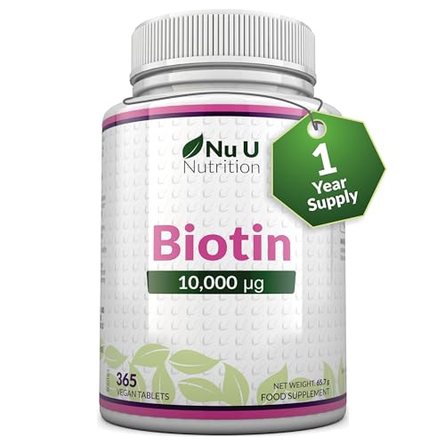 Nu U Nutrition Biotin Hair Growth Suppl...