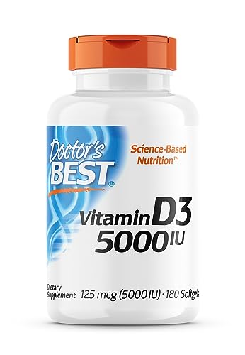 Doctor’s Best Vitamin D3 Soft Cap...