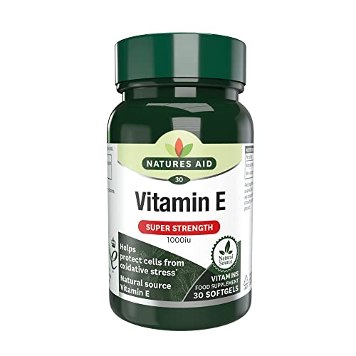 Natures Aid Vitamin E 1000iu For High S...