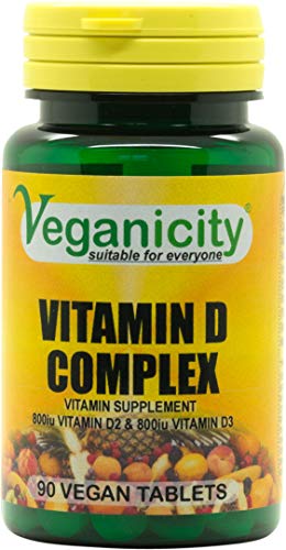 Veganicity Vitamin D 1600 Complex Suppl...