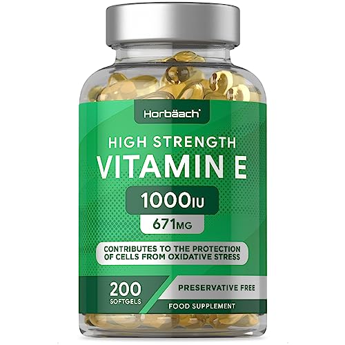 Horbäach Vitamin E Capsules 1000iu