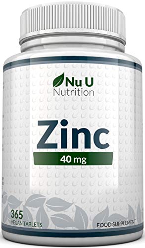 Nu U Nutrition Vegan Zinc Tablets