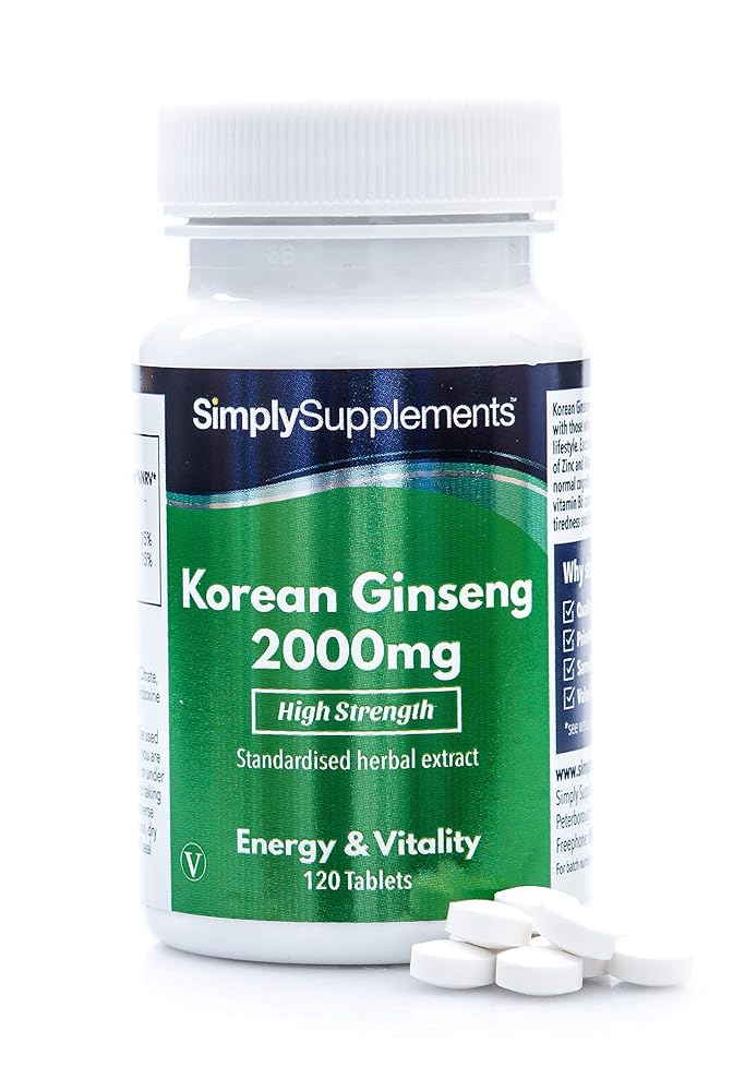 2000mg Korean Ginseng Tablets – C...