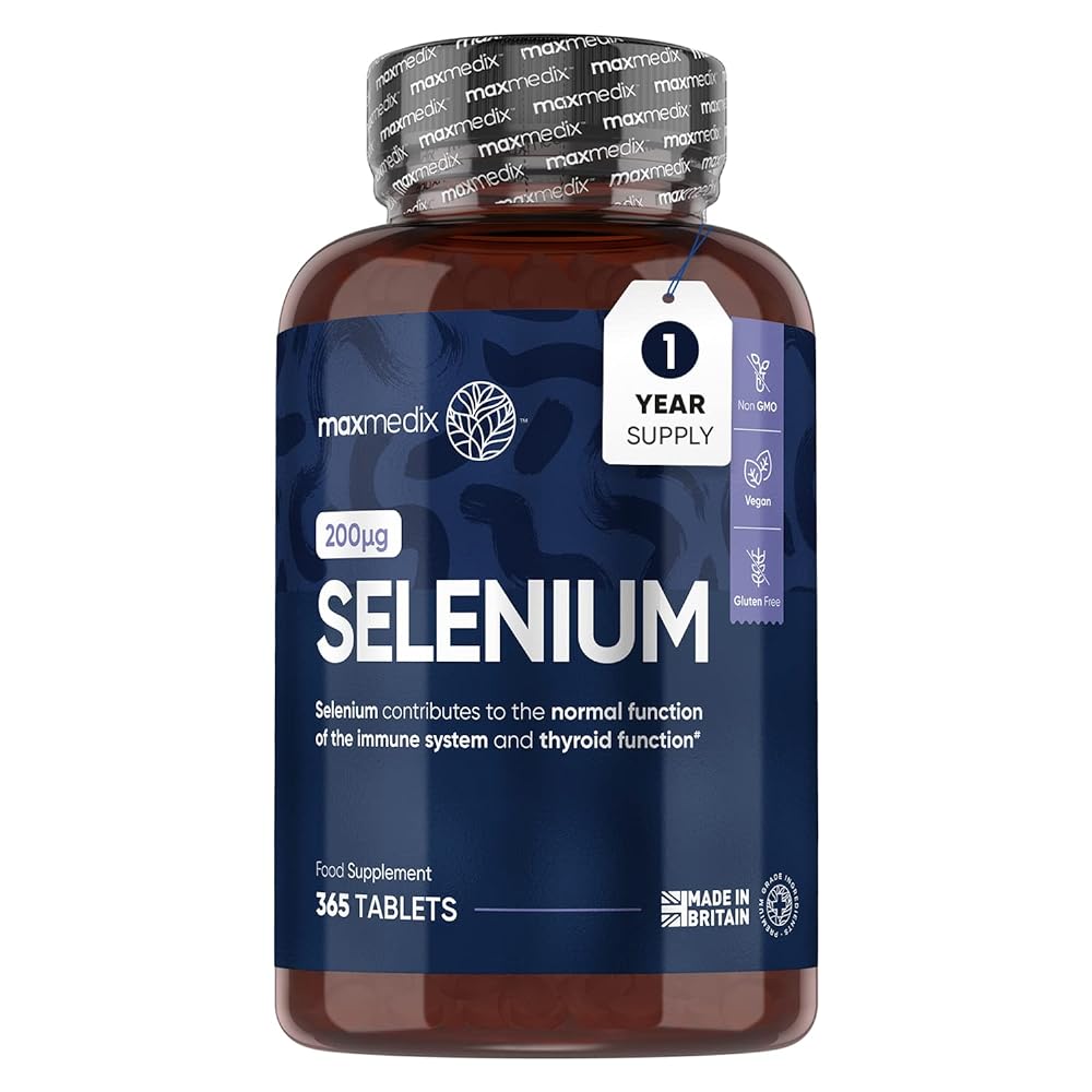 365 Selenium Tablets – Yeast Free