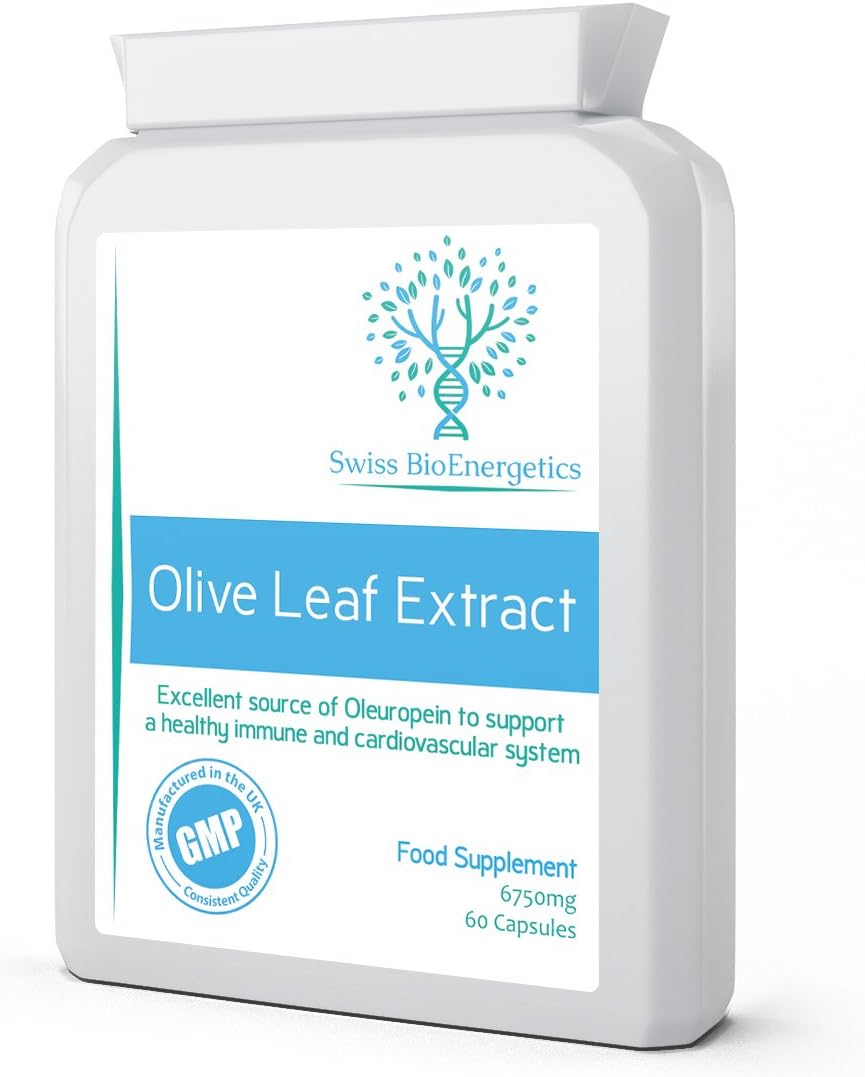 6750mg Olive Leaf Extract Capsules R...