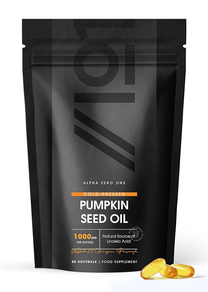 Alpha01 Pumpkin Seed Oil Softgels