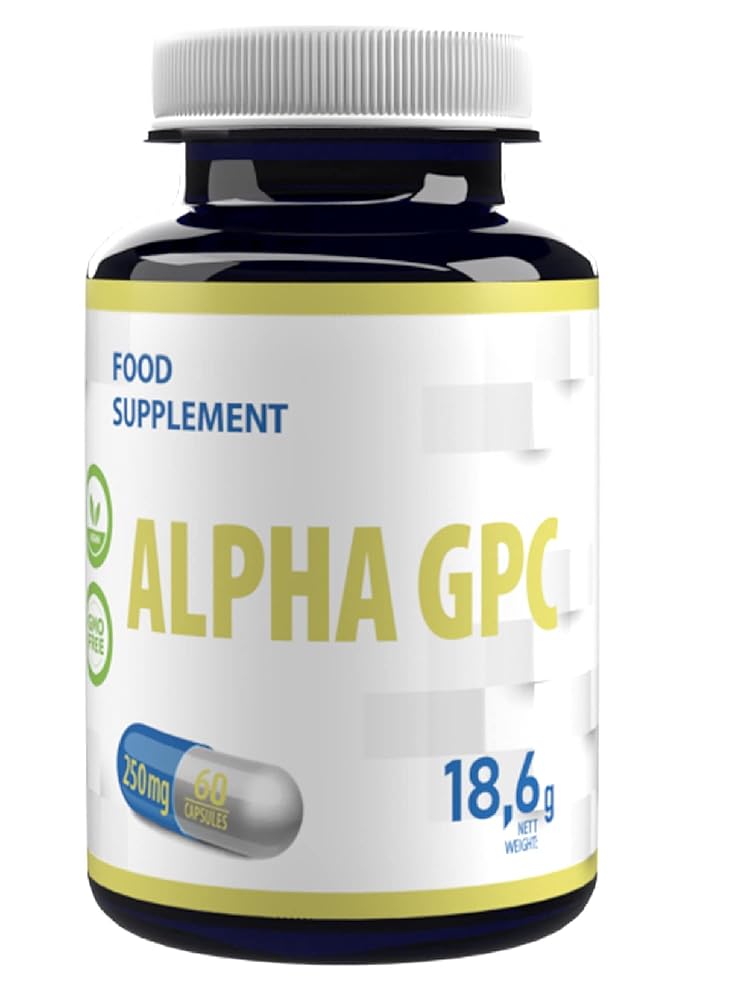 Alpha GPC Choline 500mg Capsules –...