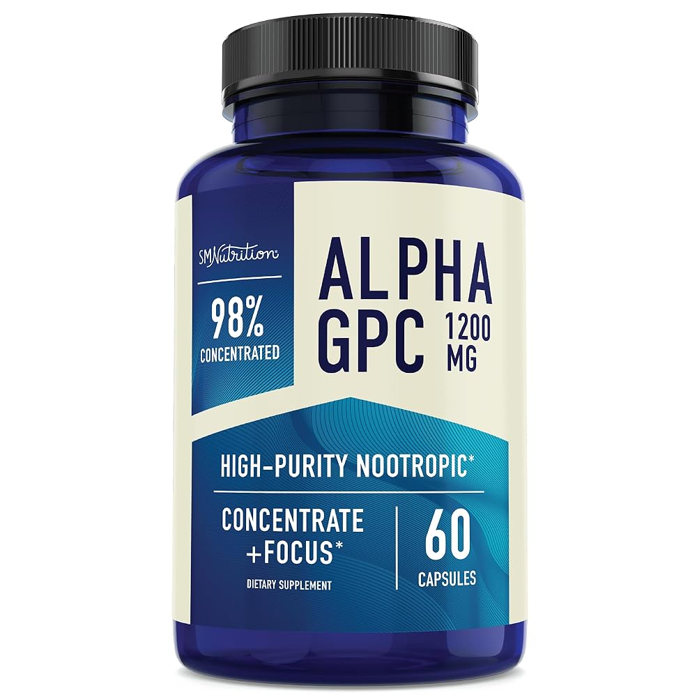 Alpha GPC Choline Nootropic Supplement ...