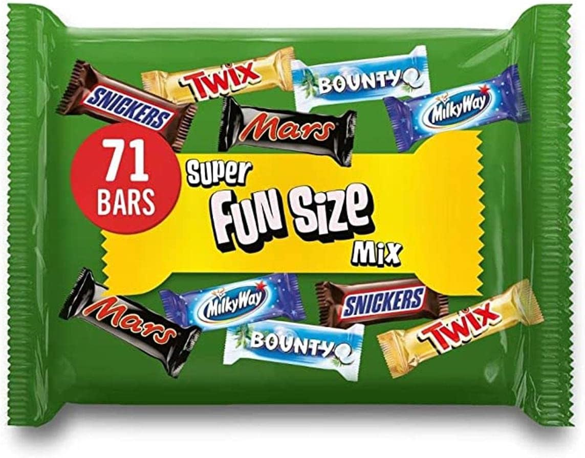 Assorted Fun Size Chocolate Bars Gift