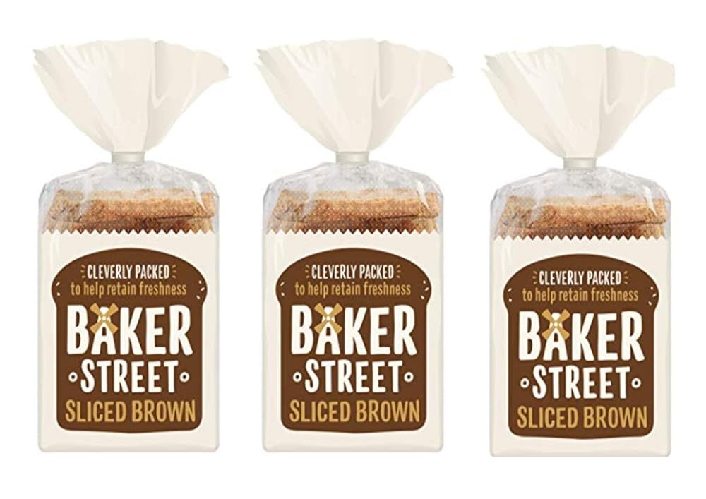 Baker Street Brown Sliced Bread Pack