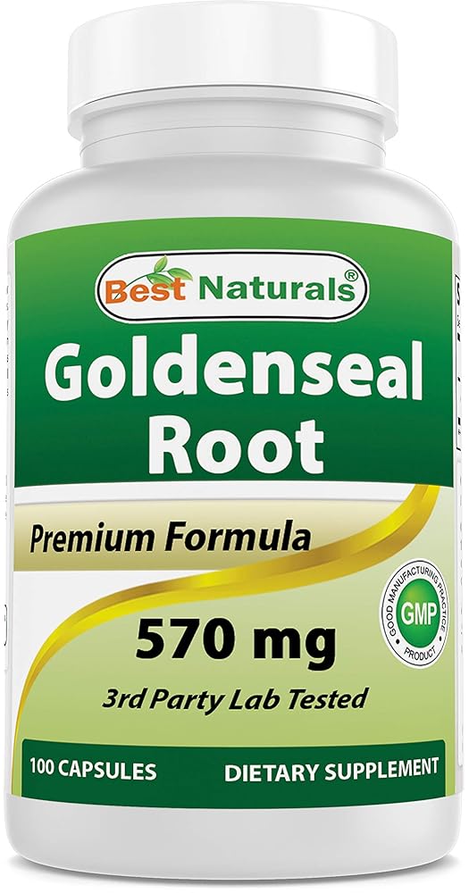 Best Naturals Goldenseal Root Capsules