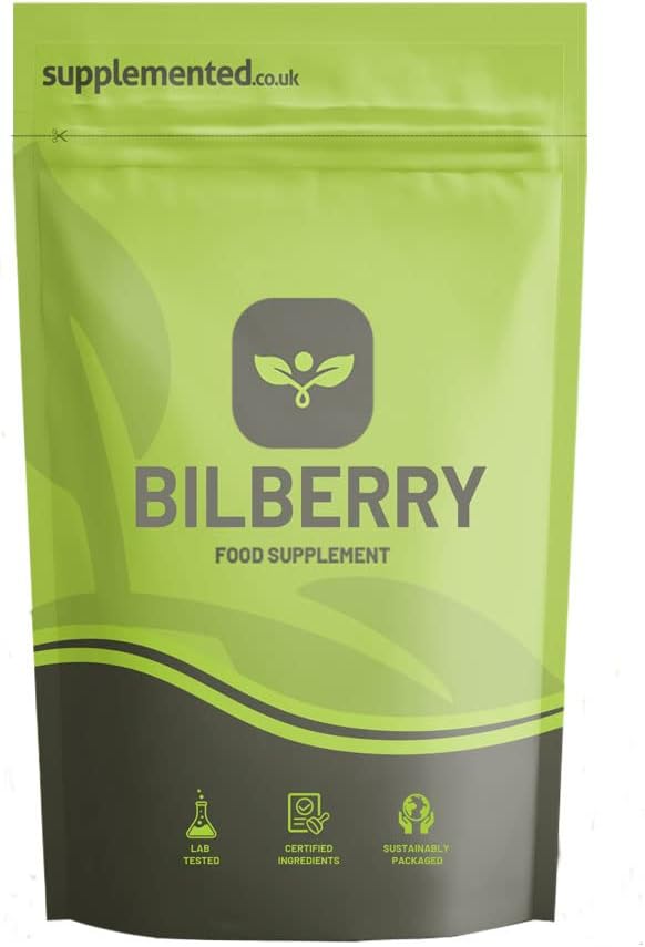 Bilberry Extract 1000mg Capsules