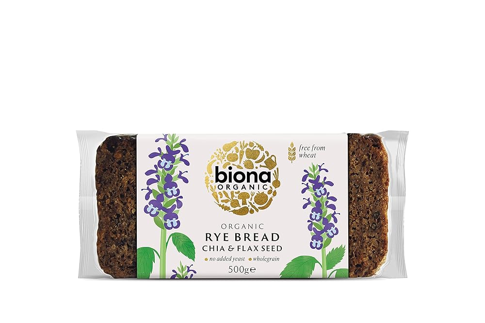 Biona Organic Rye Chia Flax Bread