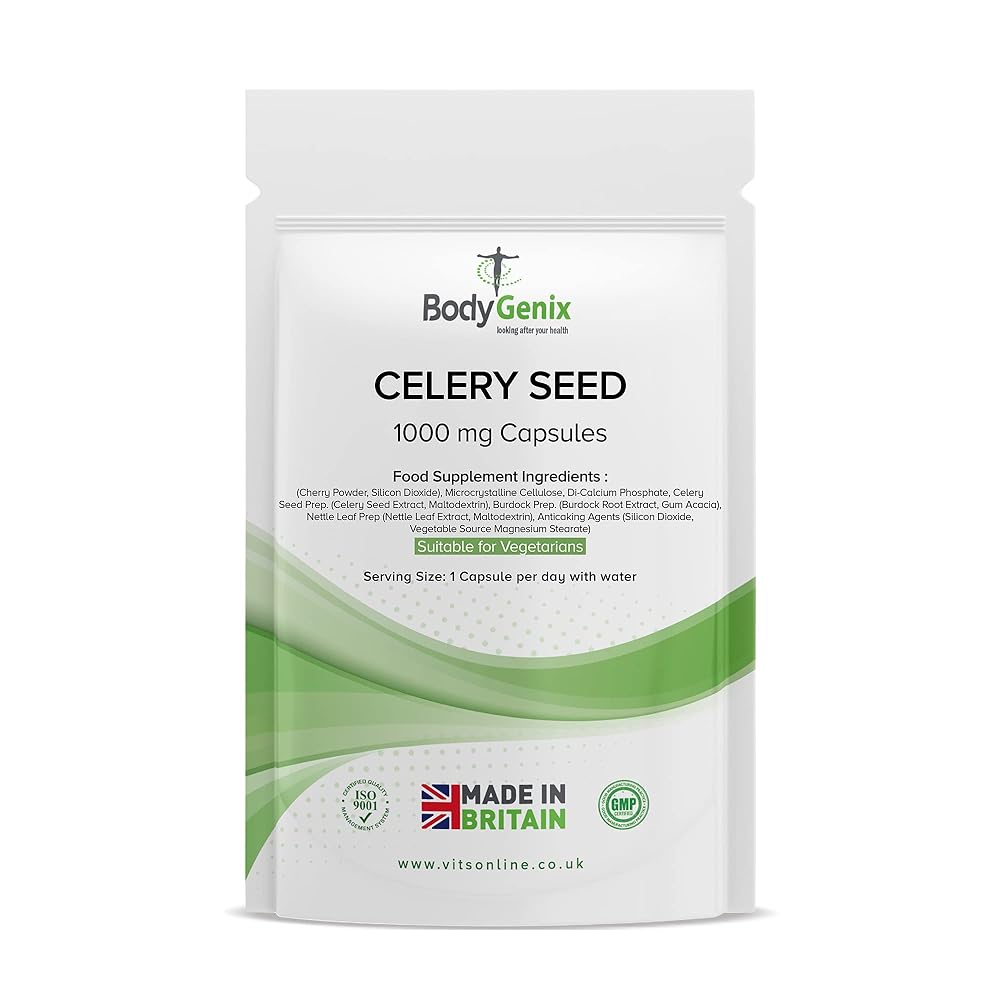 Bodygenix Celery Seed Extract Capsules