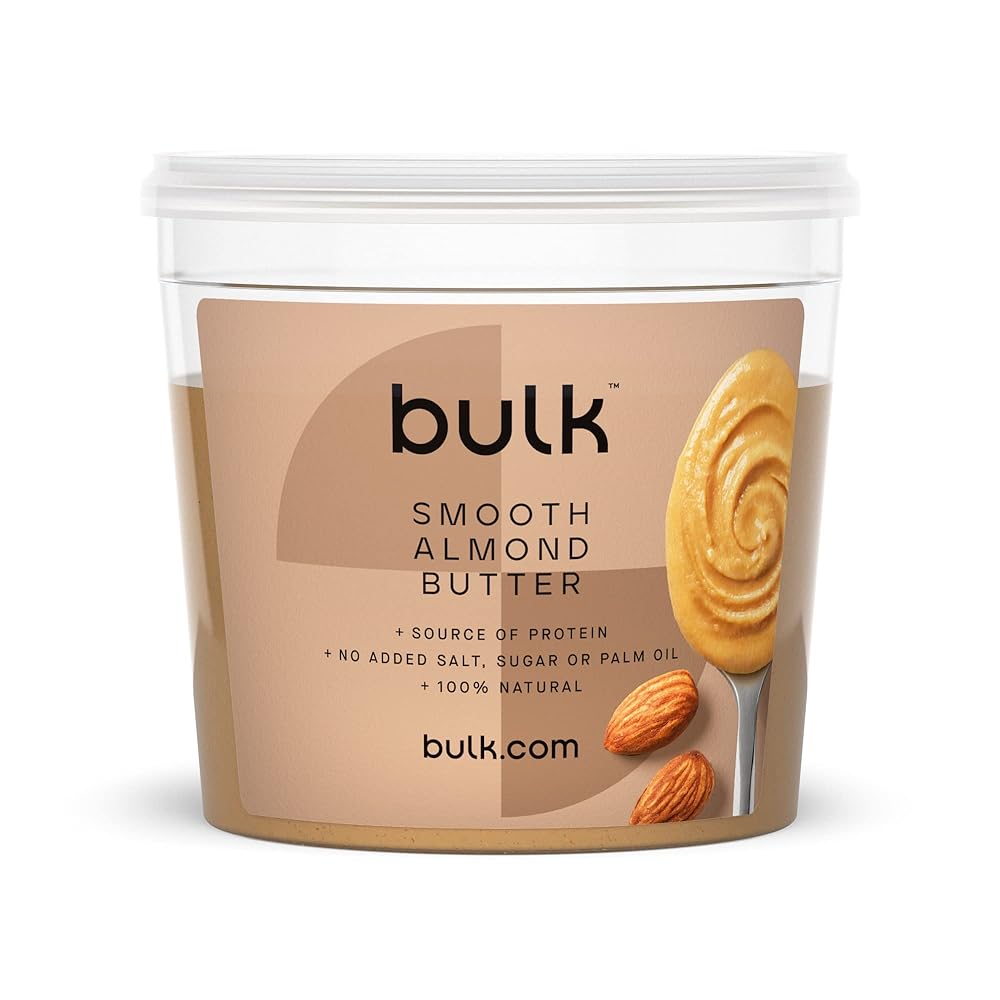 Brand Almond Butter Tub, Smooth 1kg