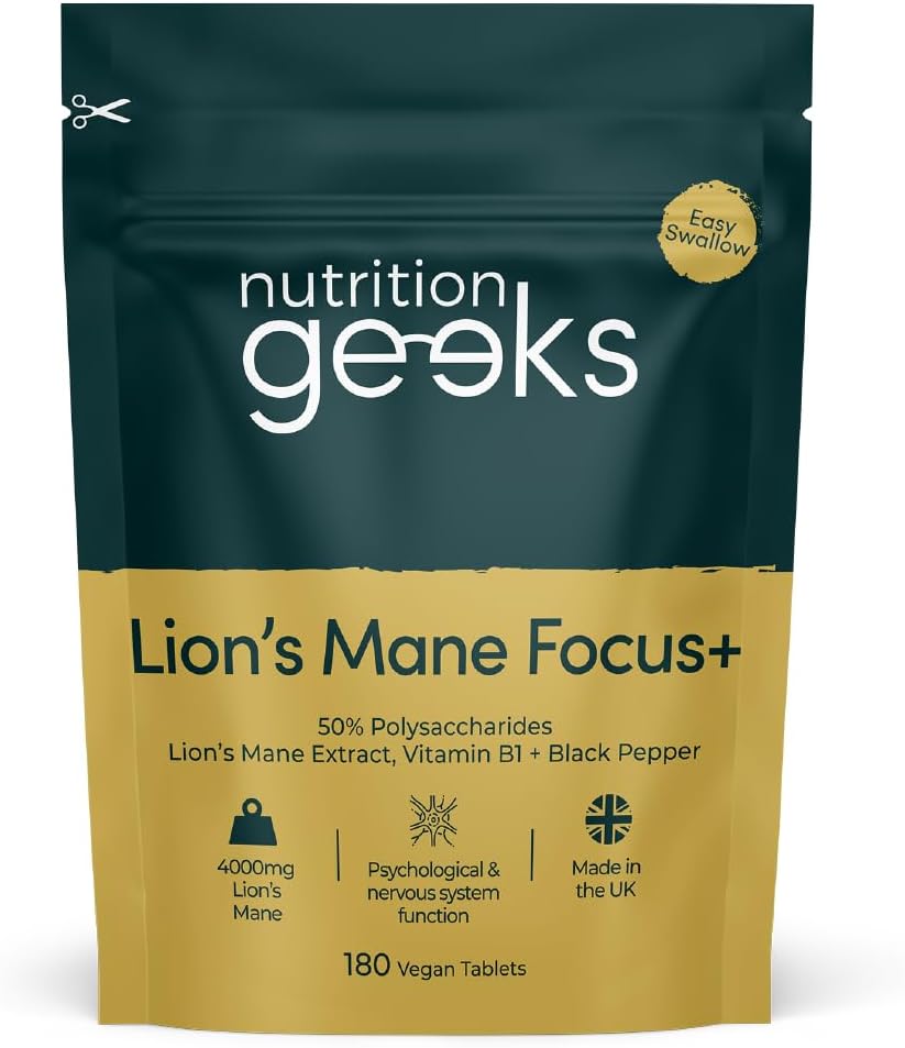 Brand Name Lions Mane Supplement Tablets