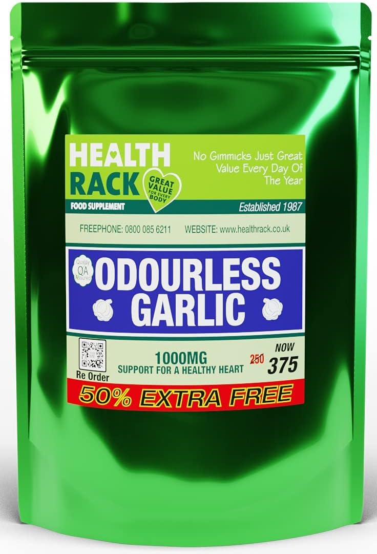 Brand Name Odourless Garlic Capsules