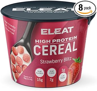 BrandName Strawberry Protein Cereal Pots