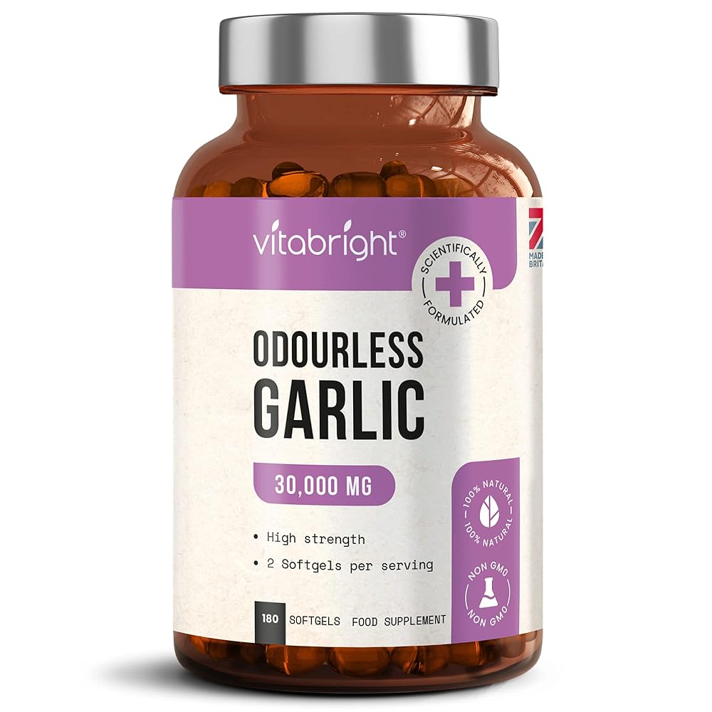 Brand Odourless Garlic Capsules –...