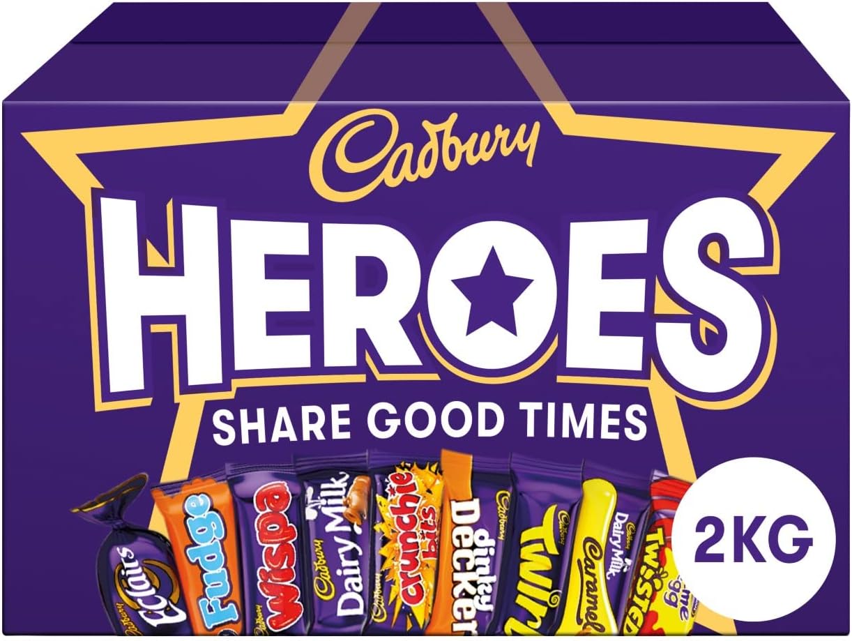 Cadbury Heroes Bulk Sharing Box 2kg
