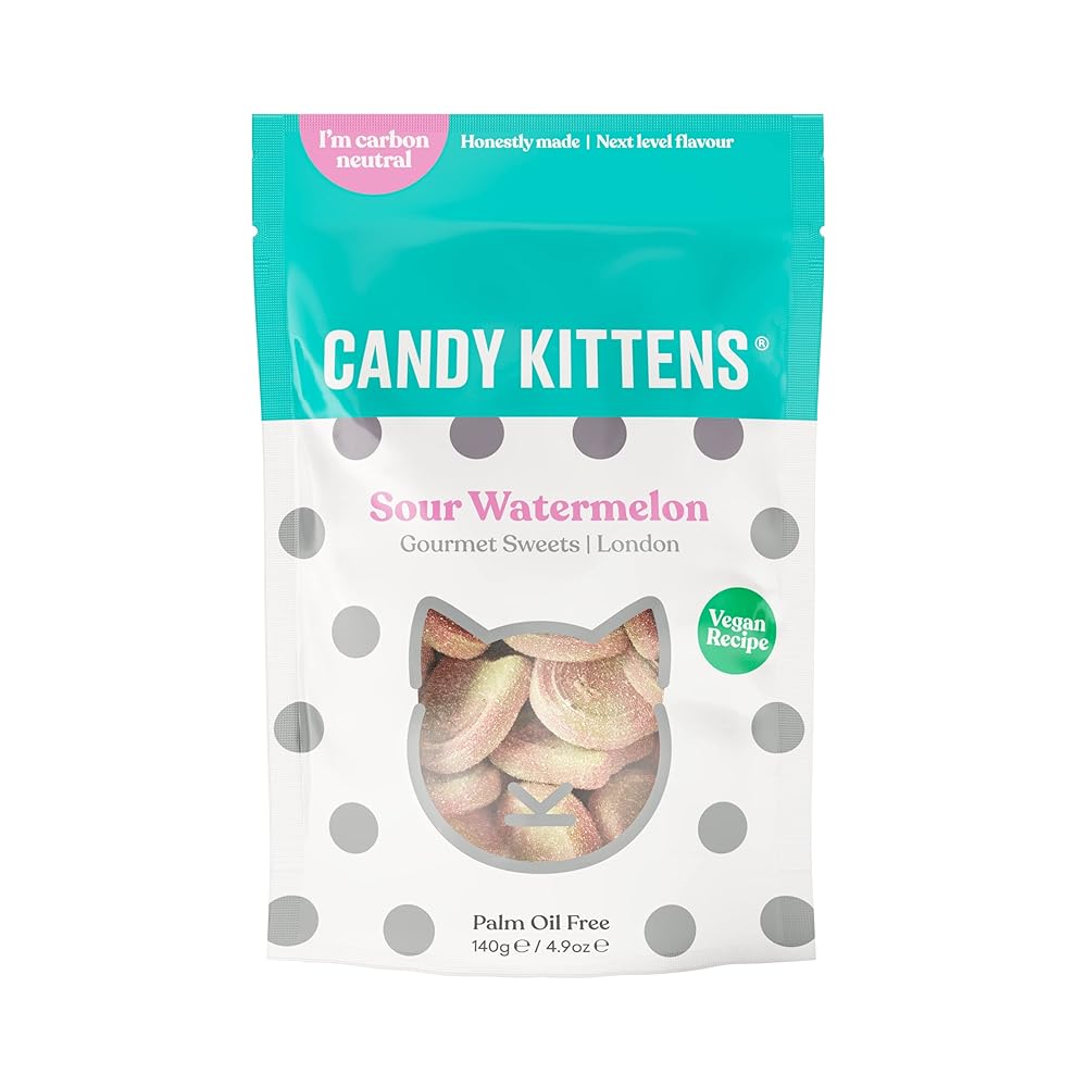 Candy Kitten Watermelon Sweets, 140g