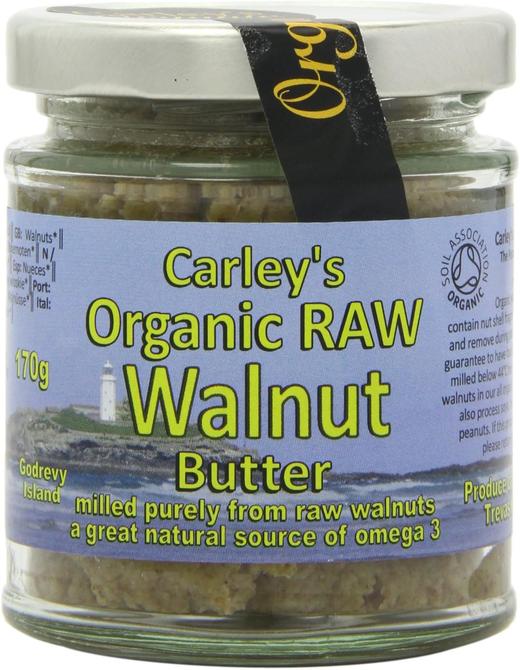 CARLEY’S Organic Walnut Butter &#...