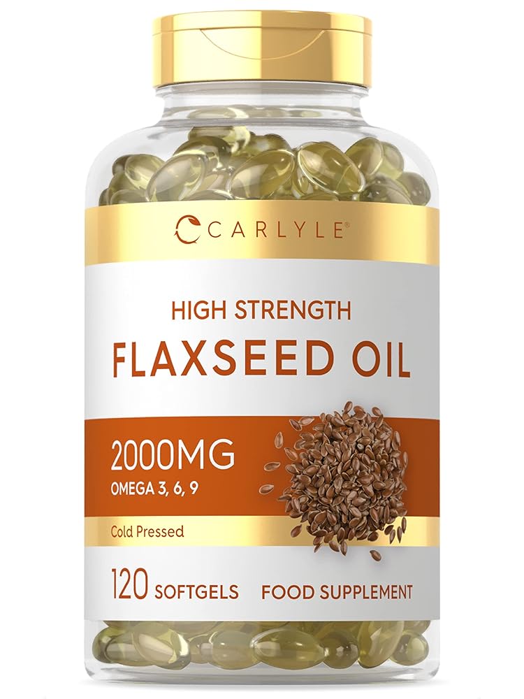Carlyle Flaxseed Oil Capsules 2000mg