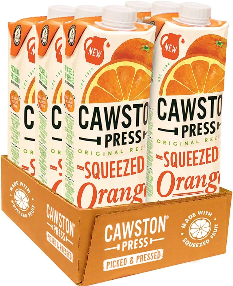 Cawston Press Orange Juice Cartons, 1L