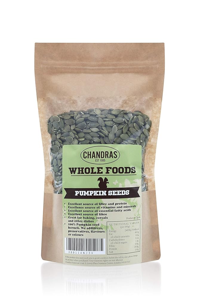 Chandra Whole Foods Raw Pumpkin Seeds