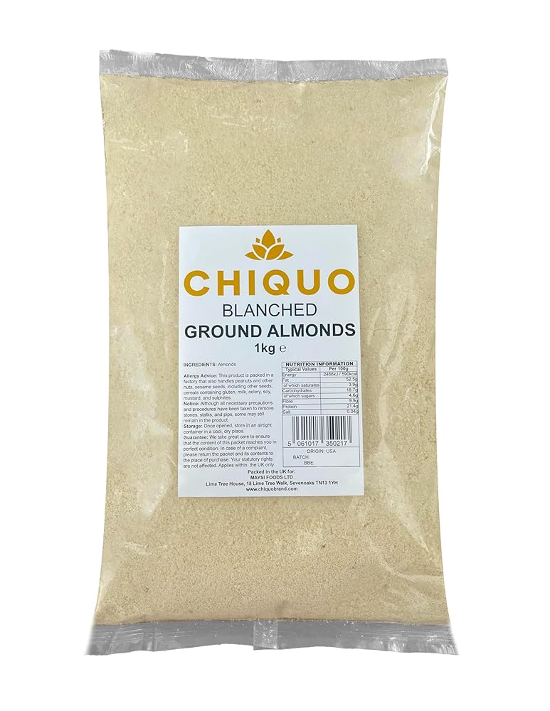 Chiquo Ground Almonds – Premium A...
